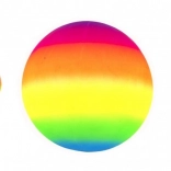 Dúhová gumená lopta 23 cm