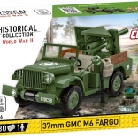 Stavebnicový model 37 mm GMC M6 Fargo