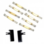 Kontaktné kefky a vodiace lišty pre autá Evolution