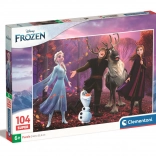 Puzzle 104 dielikov DISNEY FROZEN od Clementoni