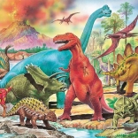 Puzzle dinosaury 100 dielikov