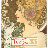 Nástenný kalendár Alfons Mucha 2026