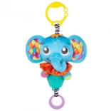 hudobná závesná hračka sloník s klipom PLAYGRO