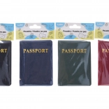 Puzdro na pas s koženým dizajnom