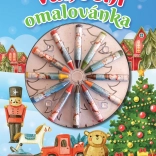 Vianočné omaľovánky s voskovkami