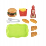 Súprava jedla na hranie PLEJO - Hamburger