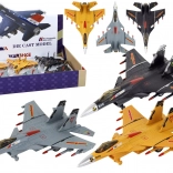 Model lietadla s trecím pohonom sivý čierny alebo žltý