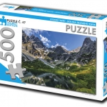 Puzzle Tourist Edition Vysoké Tatry – Dolina Zeleného plesa 500 dielikov
