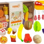 Detská sada ovocia a zeleniny na krájanie