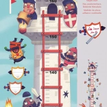 Samolepkový meter Rytířska veža od Djeco