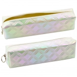 Školské puzdro perleťové s reliéfnym vzorom