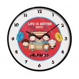 Hodiny FRIENDS – chibi