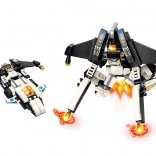 Nočné vojenské lietadlo Mark 2v1 - Qman Guardian of Star's Core