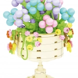 Stavebnica kvety 283 dielikov