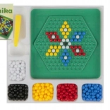 Mozaika s guľôčkami a pinzetou malá, 250 ks