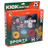 Futbalová vystreľovacia sada s figúrkami a páskami 7 cm, 5 ks