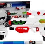 Kozmická laserová zbraň so svetelnou maskou meča