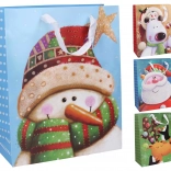 Darčeková taška Vianoce stredná veľkosť