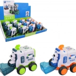 Vesmírne auto s otváracími dverami na zotrvačník