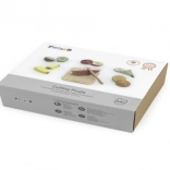 Drevené krájacie ovocie pre deti