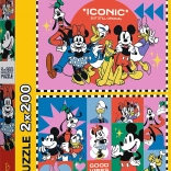 Puzzle 2×200 dielikov Disney – čas s priateľmi