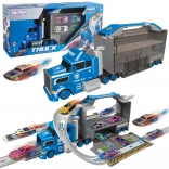 Woopie policajný kamión 2v1 – transportér a pretekárska dráha