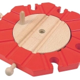 Štvorcestná otočná plošina