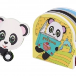 Interaktívny set Mini Mani Panda – hračka a knižka s aplikáciou