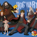 Puzzle Harry Potter a kúzelníci 300 dielikov
