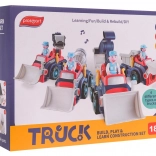 rozoberateľný bager s príslušenstvom pre deti 18m+