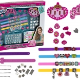 Kreatívna sada na výrobu náramkov s príveskami a písmenkami DIY