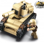 Sluban Army 8-v-1 tank – mini stavebnica