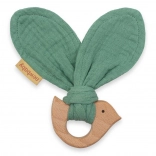 Hryzačka New Baby s vtáčikom mätová