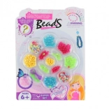 Sada farebných plastových korálikov pre deti