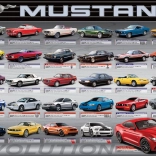 Puzzle vývoj FORD MUSTANG 1000 dielikov