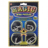 Kovový hlavolam – sada malých logických hádaniek