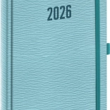 Denný diár Notique Rivoli 2026 svetlo modrý 15 x 21 cm