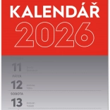 Nástenný kalendár Týždenný 2026 A5