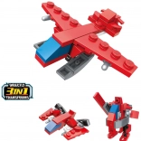 Qman stavebnica Hasičské lietadlo 3v1