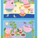 Puzzle Peppa Pig na dovolenke 2×48 dielikov