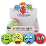 Mäkká loptička s tvárou