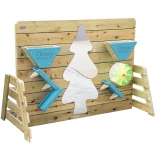 Drevená vodná a piesková hra s lavičkou CLASSIC WORLD EDU