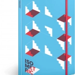 Elegantný Notes Isometric