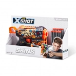 X-Shot Skins Flux – penová pištoľ Game Over (8 šípok)