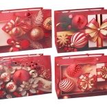 Darčeková taška L 30 × 38,5 × 11 cm Vianoce