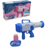 Bublinková pištoľ s 34 otvormi