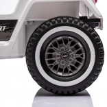 Detské elektrické vozidlo Mountain Off-Road biele