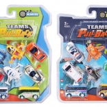 Súprava ôsmich dopravných prostriedkov na spätné naťahovanie 7 cm