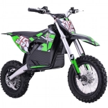 Elektrický pit bike zelený 1000 W, 36 V