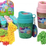 Mäkké penové guličky v kelímku zelené